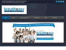 Tablet Screenshot of breatheeasycolumbus.org